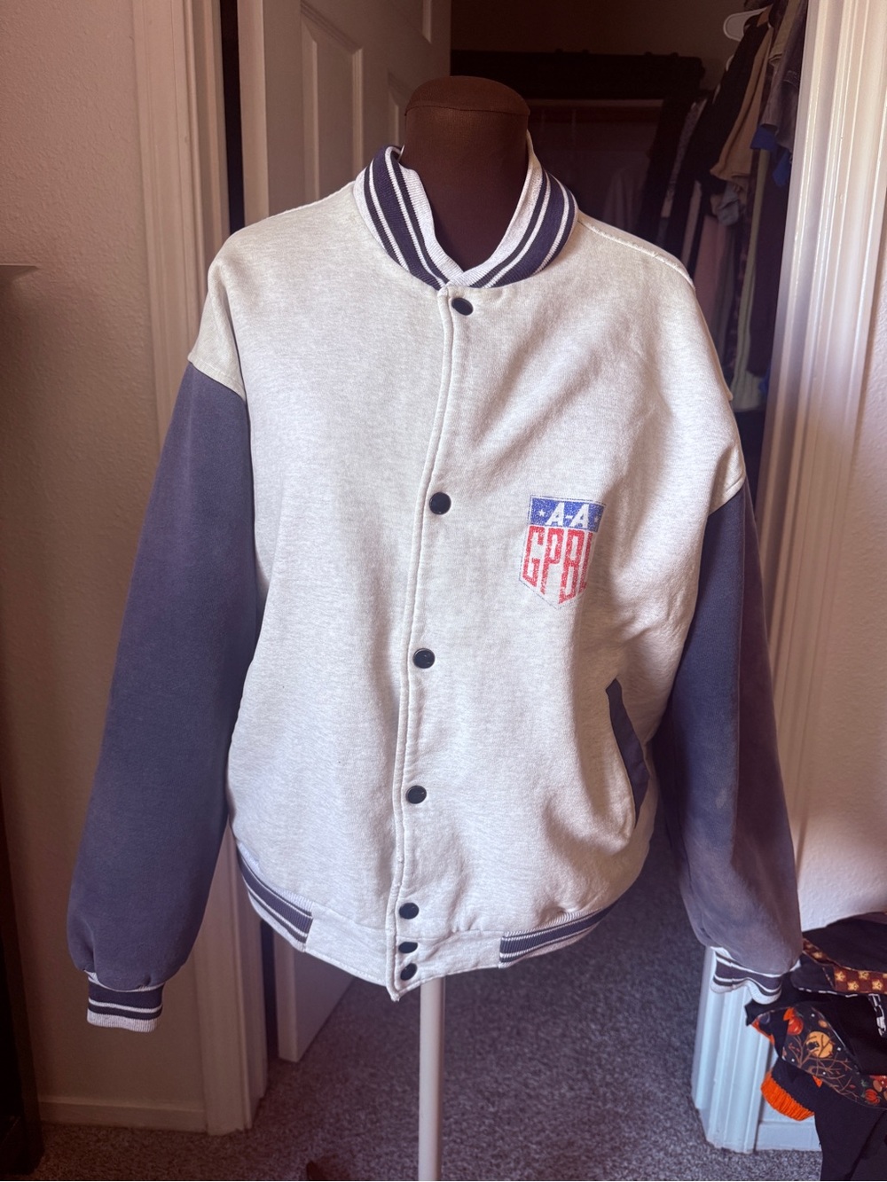 Vintage 90s AAGPBL A League of Their Own Varsity Jacket Size XL